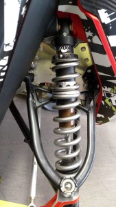 Ski shocks, Fox Factory IFP R with RCS regressive spring package