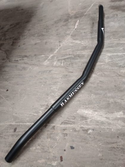 Handlebar, custom Rasmussen bend, narrow version with small diameter grip and ergonomically correct fit - Image 2