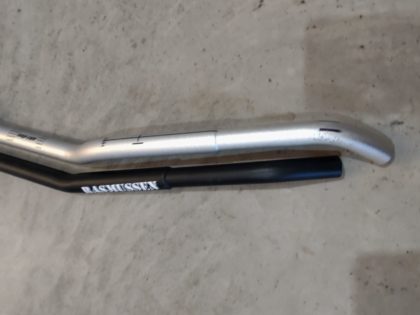 Handlebar, custom Rasmussen bend, narrow version with small diameter grip and ergonomically correct fit - Image 8