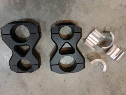 Handlebar Riser Block 2" Black
