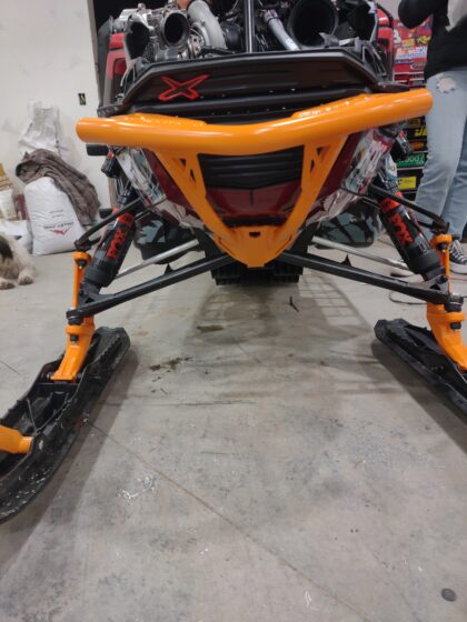Front Bumper, SUMMIT and FREERIDE, Rasmussen Performance Bumper for SKI-DOO Gen 4 and Gen 5